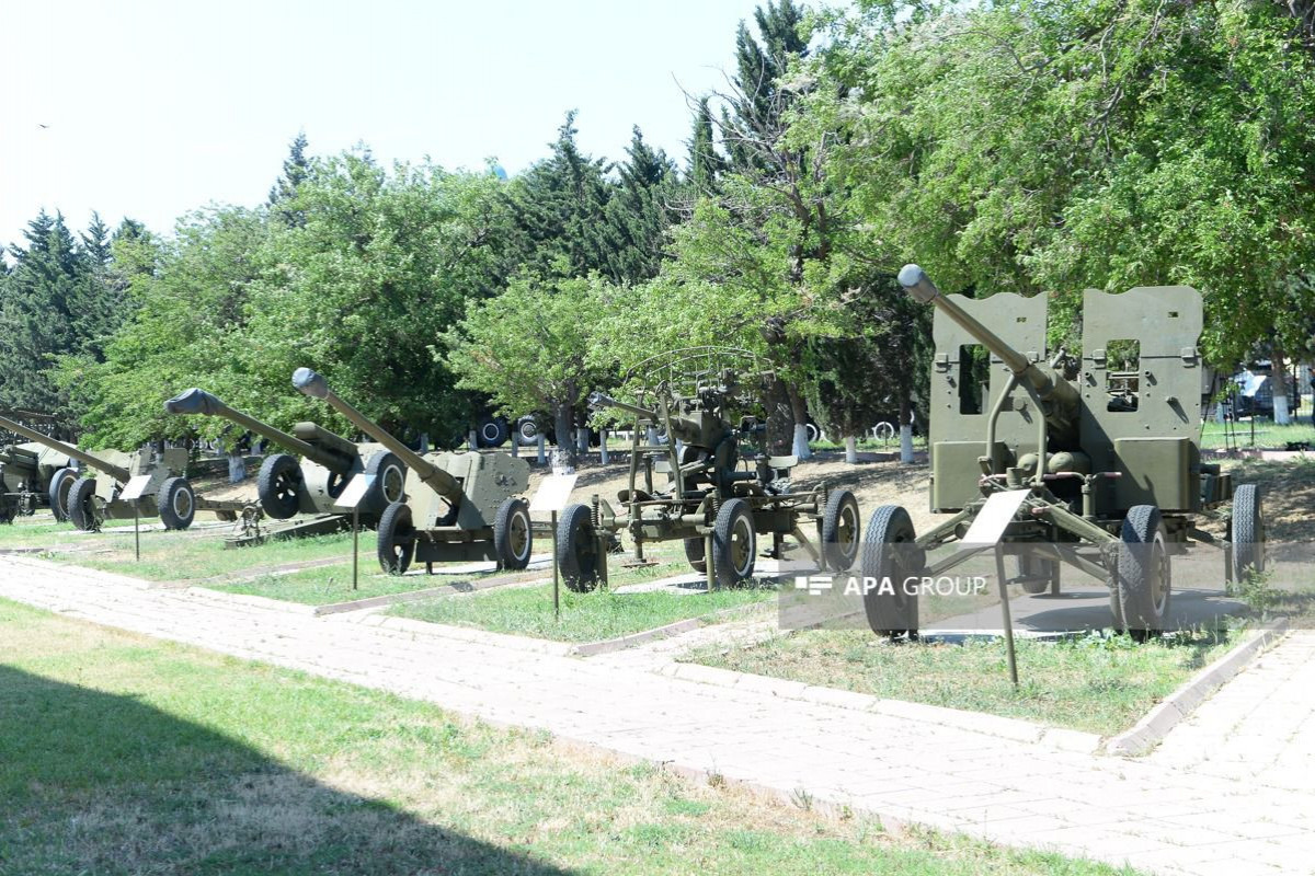 Hərb Tarixi Muzeyinə mediatur təşkil edilib - FOTOLAR