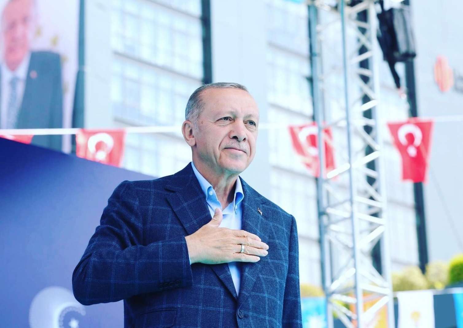 Ərdoğan Azərbaycan xalqına təşəkkür etdi