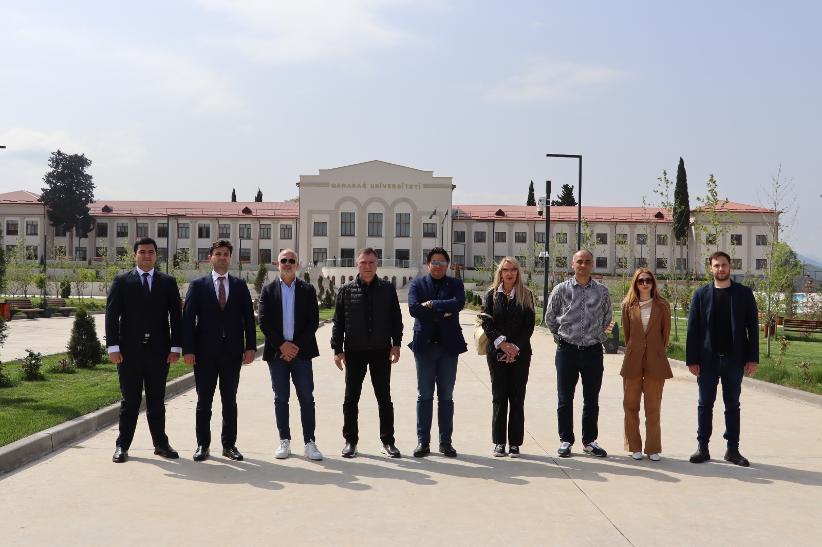 İtaliyalı deputatlar Xankəndidə - FOTOLAR