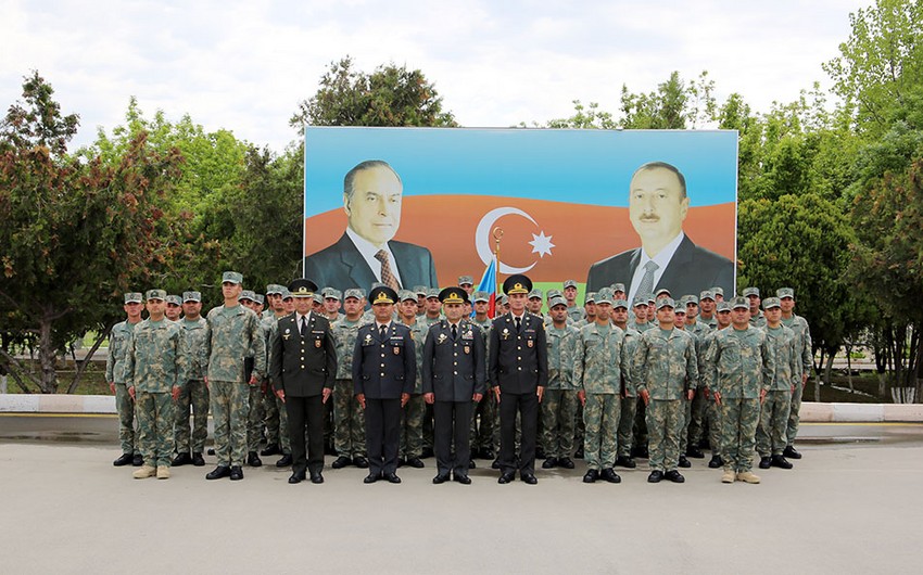 Əlahiddə Ümumqoşun Orduda buraxılış mərasimi keçirilib - VİDEO