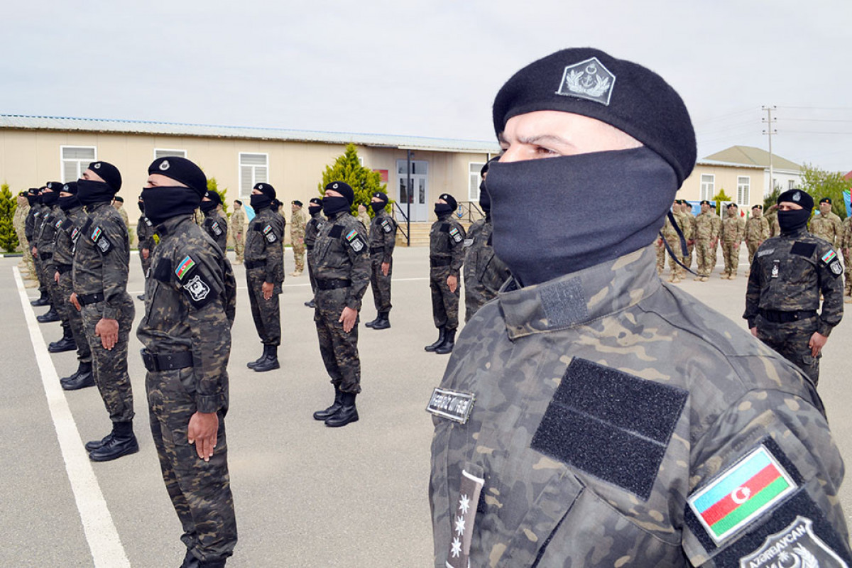 "Dəniz təməl komando kursu”nun növbəti buraxılış mərasimi keçirilib