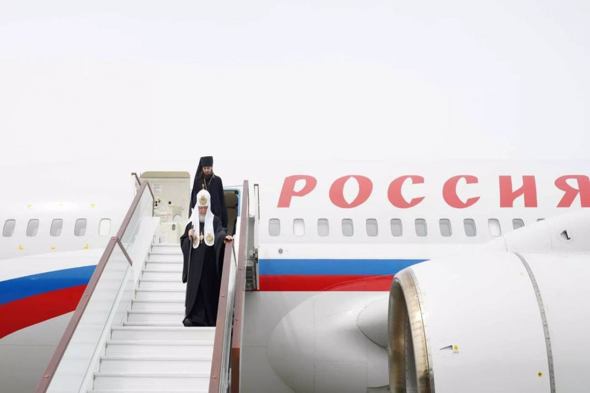 Patriarx Kirill Azərbaycanda səfərdədir