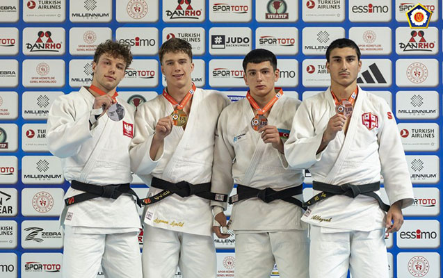 Cüdo yığmamız Avropa Kubokunu 7 medalla başa vurdu
