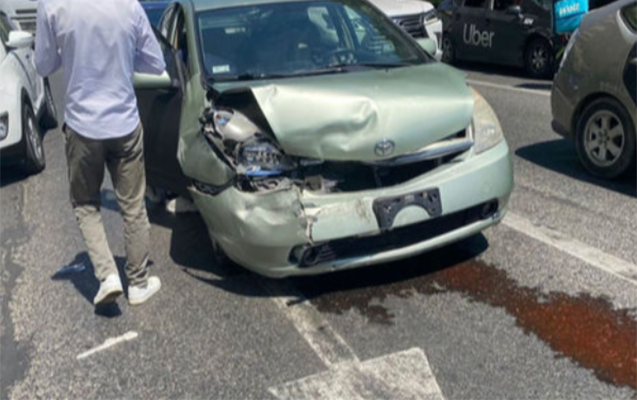 Bakıda “Prius” ağır qəza törətdi: Ölən və yaralananlar var