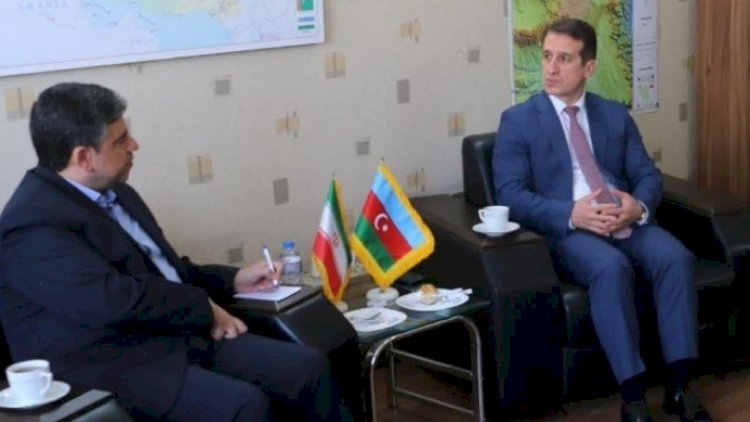 Ərdəbil valisi Azərbaycan səfiri ilə görüşdü