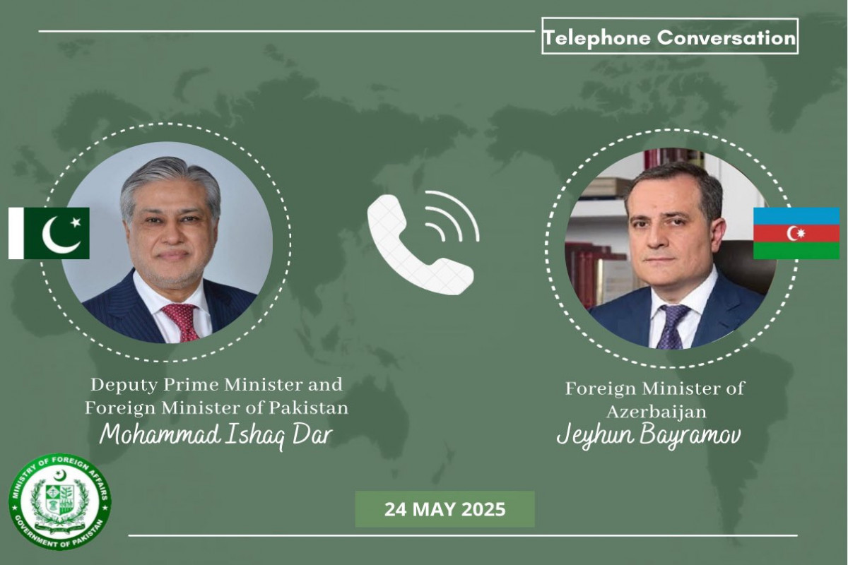Azərbaycan və Pakistan XİN rəhbərlərinin telefon danışığı olub - YENİLƏNİB