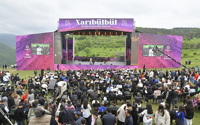 “Xarıbülbül” Musiqi Festivalı başa çatıb - VİDEO