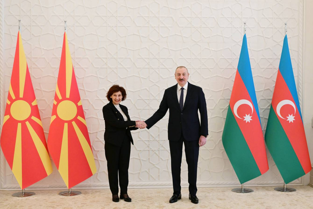 Şimali Makedoniya Prezidenti Azərbaycan dövlət başçısını təbrik edib