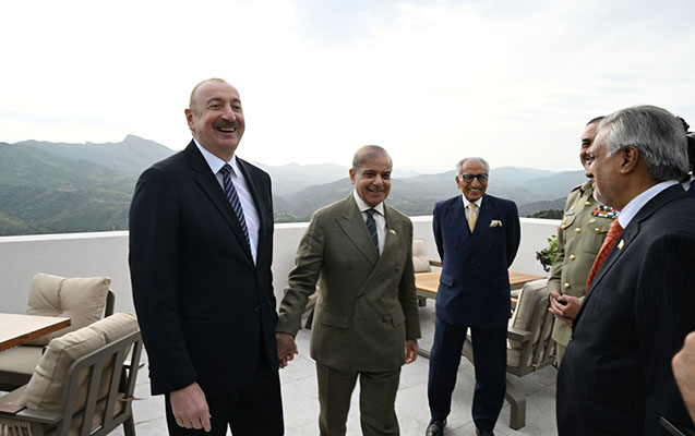 “Laçında İlham Əliyevlə görüşməkdən şərəf duydum” - Şahbaz Şərif