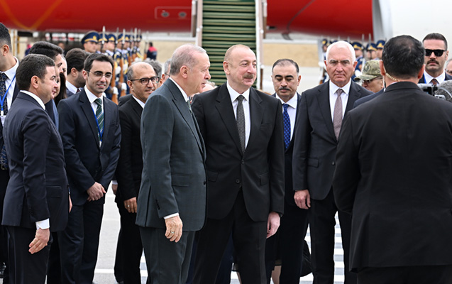 Prezident Laçın Hava Limanının açılışından görüntülər paylaşdı - VİDEO