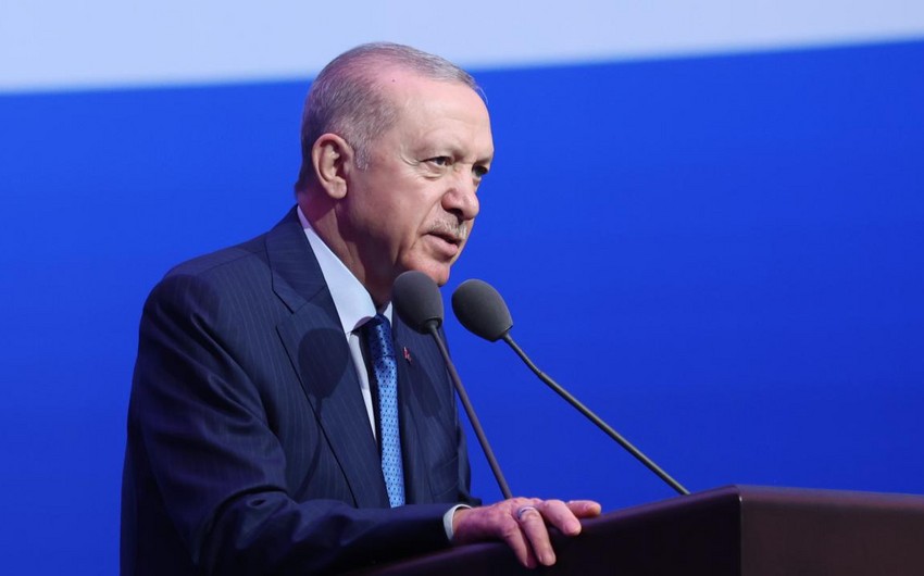 Ərdoğan Laçın Beynəlxalq Hava Limanının açılışı ilə bağlı paylaşım edib