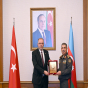 Zakir Həsənov türkiyəli rektoru qəbul edib - FOTO