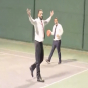 Əhməd Əl Şaraa basketbol oynadı - VİDEO