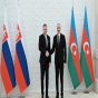 Prezident İlham Əliyev Slovakiya lideri ilə görüşüb