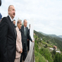 İlham Əliyev, Ərdoğan və Şərif Laçını gəzdilər - FOTOLAR