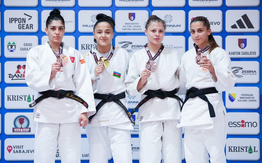 Azərbaycan cüdoçuları Avropa Kubokunu 4 medalla başa vurublar