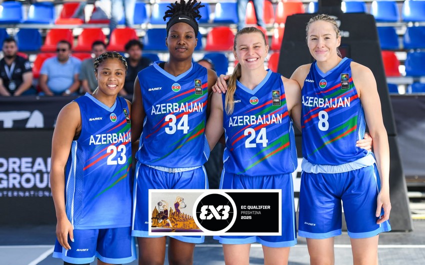 Azərbaycanın 3x3 basketbol millisi yarımfinala yüksəlib