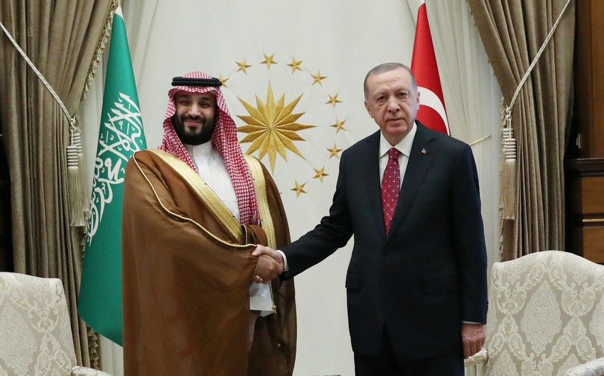 Ərdoğan Səudiyyə şahzadəsinə: "İsrail regional və qlobal təhlükəsizliyi təhdid edir"