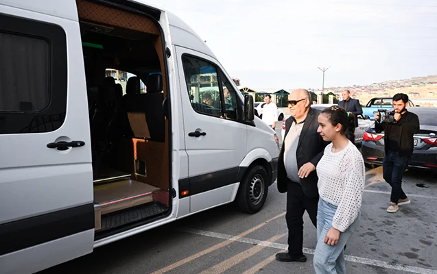 Kəngərliyə növbəti köç karvanı yola salındı - FOTOLAR
