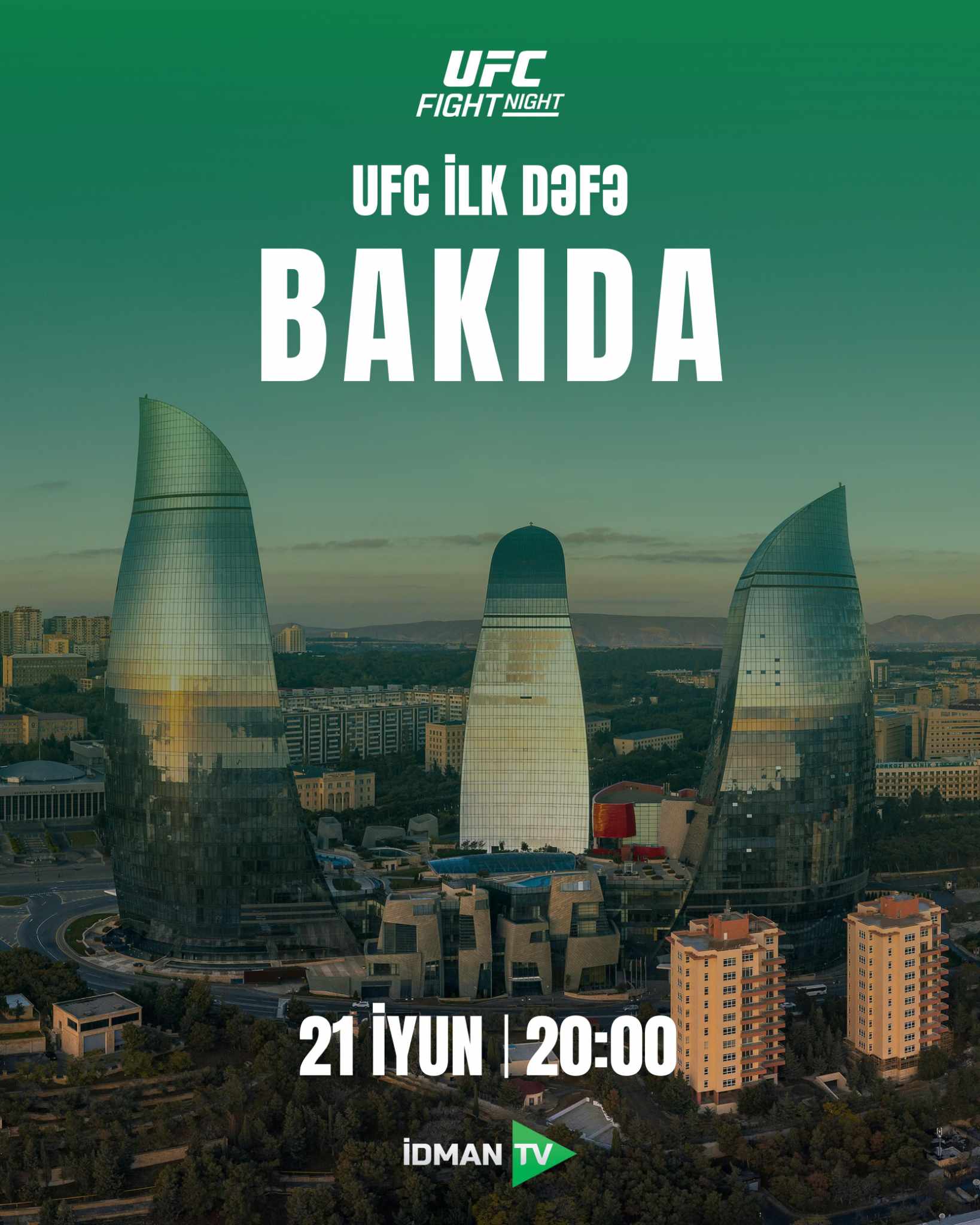 UFC-nin Bakıda təşkil olunacaq turniri İdman TV-də