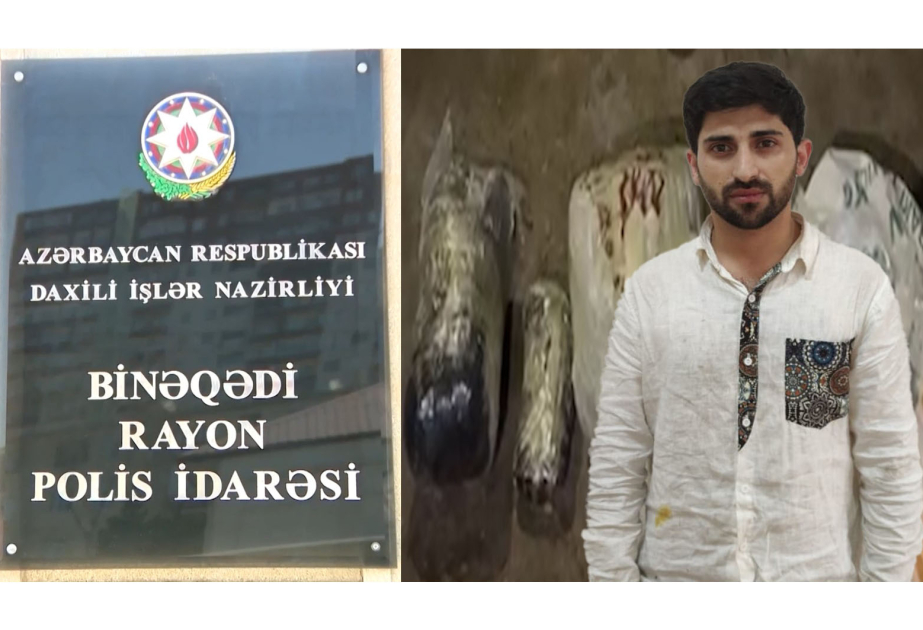 Binəqədi sakinindən 7 kiloqrama yaxın narkotik vasitə aşkarlanıb