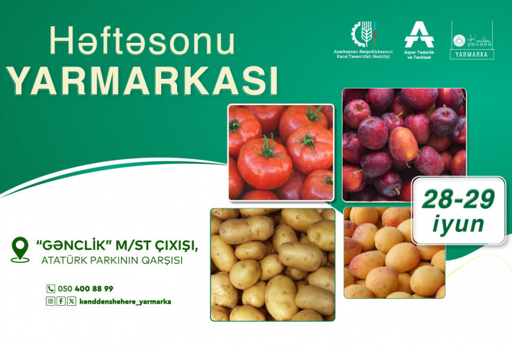 Bakıda ucuz yarmarka təşkil olunacaq