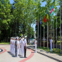 NATO Mərkəzində bayrağımız qaldırıldı - FOTOLAR