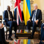 Ukrayna və Britaniya XİN rəhbərləri cəbhədəki vəziyyəti müzakirə edib