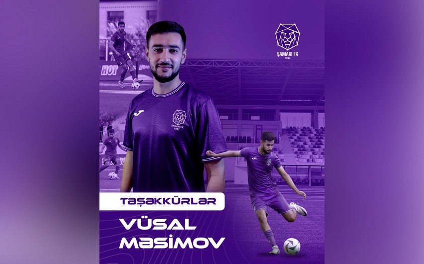 “Şamaxı” klubu futbolçusu ilə yollarını ayırıb