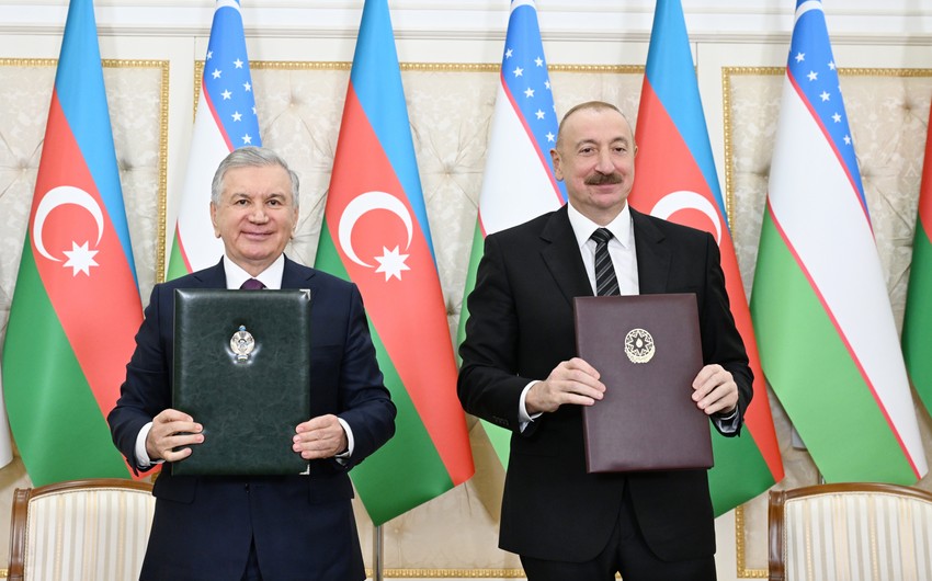 Sənədlərin mübadiləsi mərasimi olub- YENİLƏNİB