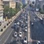 Bakının bəzi yollarında tıxac yaranıb - SİYAHI