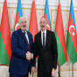 Prezident Lukaşenkonu təbrik etdi