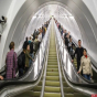 Bakı metrosunda həyəcanlı anlar: Ana və övladları...