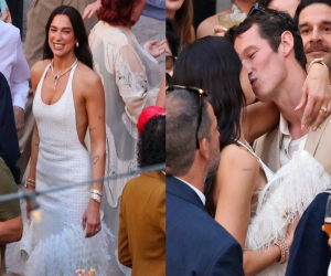 Dua Lipanın 3 gün davam edəcək toyundan ilk - FOTOLAR