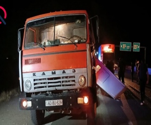 “Ford” “KamAz”a çırpıldı: Ölən var