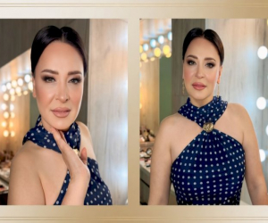 58 yaşlı Mehriban Xanlarovanın makiyajsız halı - VİDEO