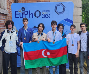 Beynəlxalq olimpiadadan 4 bürünc medalla qayıtdılar