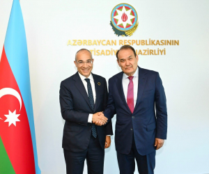 Mikayıl Cabbarov Türk İnvestisiya Fondunun rəhbərliyi ilə görüşüb