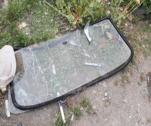 Salyanda mikroavtobus avtomobillə toqquşub