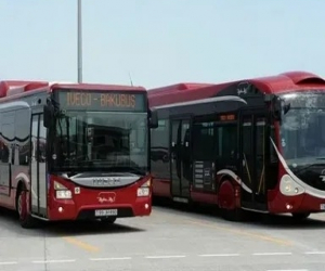 Bakıda bu avtobuslar da yeniləndi