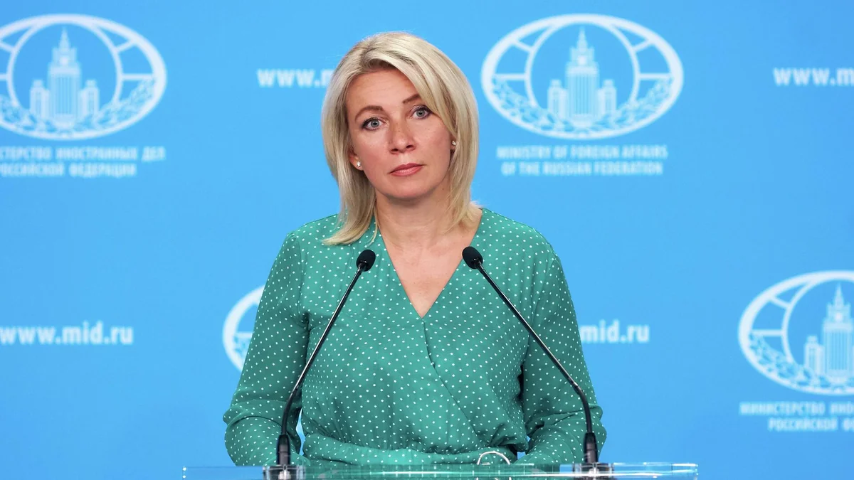 Zaxarova: "Azərbaycanlı dənizçilərlə bağlı Moskva Bakı ilə sıx təmasdadır"