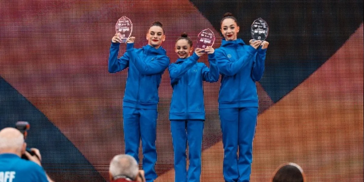 Azərbaycan gimnastları üç qızıl medal qazanıblar