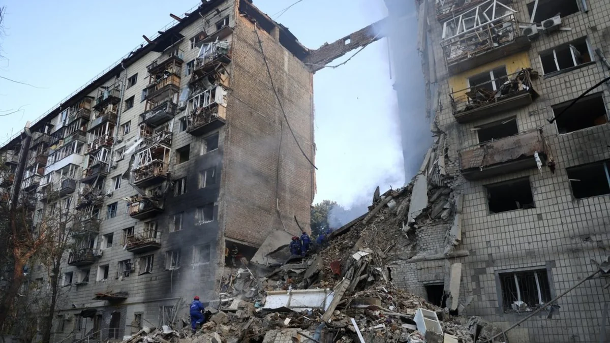 Rusiyanın bu gün Ukraynaya endirdiyi zərbələr nəticəsində ölən və yaralananlar var