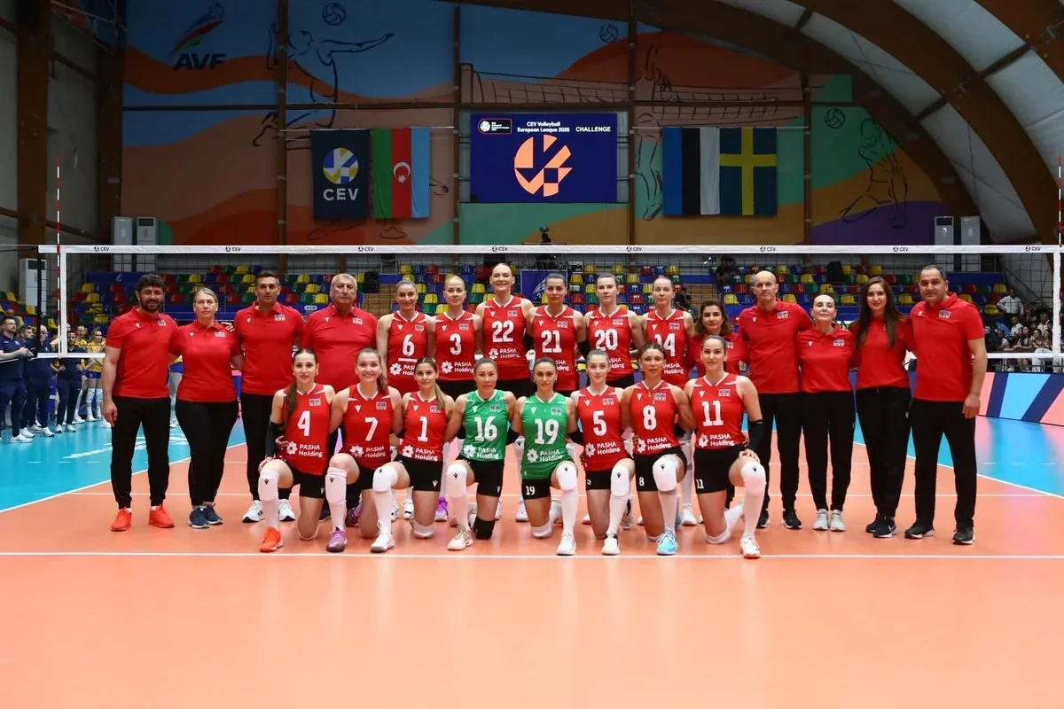 Avropa Liqası: Azərbaycanın qadın voleybolçuları İspaniyaya məğlub olub