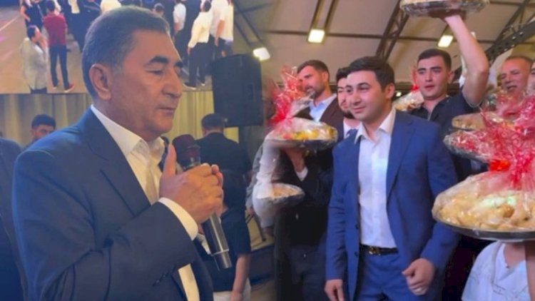 Xalq artisti oğluna gəlinsiz toy etdi - VİDEO