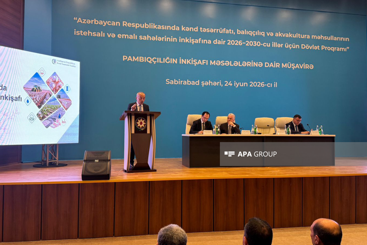 Zaur Mikayılov: "Su ehtiyatlarının səmərəli idarə olunması..."