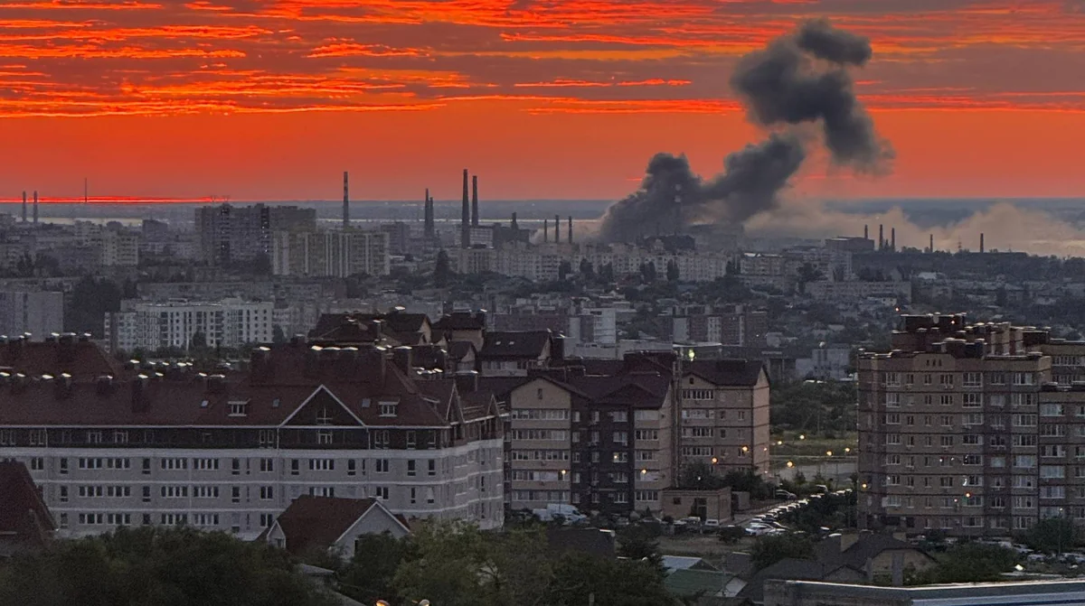 Ukrayna Volqoqradda "Titan-Barrikadı" zavoduna zərbə endirib