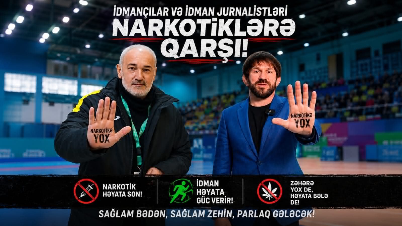Tanınmış idmançılar narkotiklərlə mübarizədə fəaldırlar? – Müzakirə!