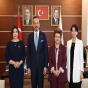 Azərbaycanlı deputatlar Ərdoğanın müavini ilə görüşüblər - FOTOLAR