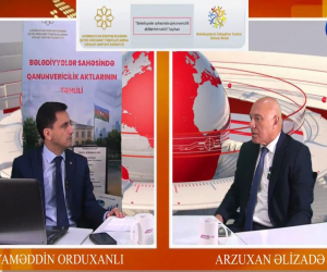 Deputat QHT-lərə Dövlət Dəstəyi Agentiliyinin maliyyələşdirdiyi lahiyə ilə bağlı Cəbhə TV-də